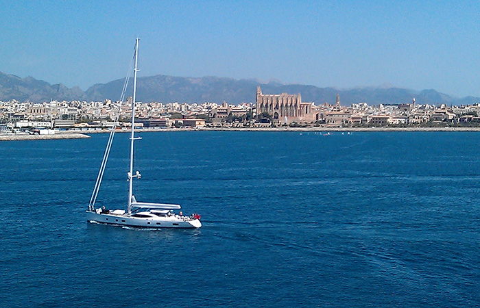Palma from the Sea