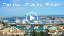 Palma Cruise ships Webcam