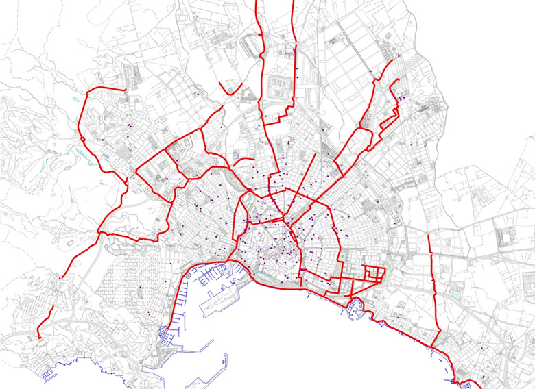Palma cycle lane network
